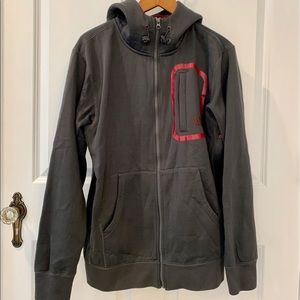 Men’s North Face zip up hoodie